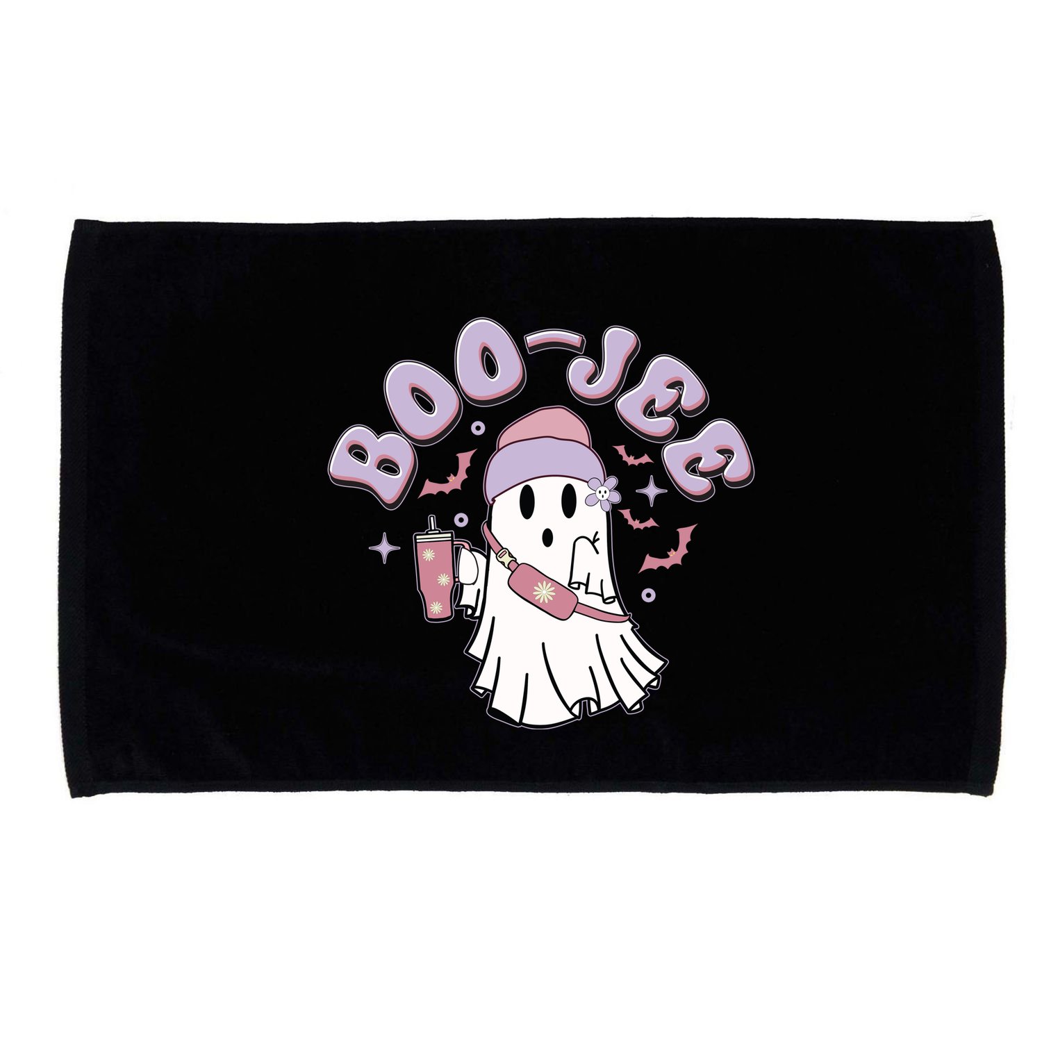 Funny Halloween Boo Jee Ghost Microfiber Hand Towel