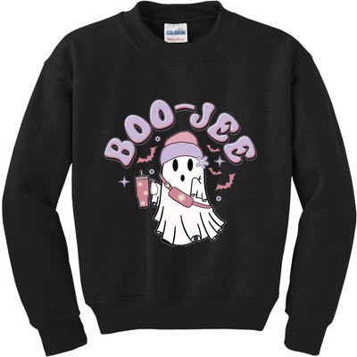 Funny Halloween Boo Jee Ghost Kids Sweatshirt