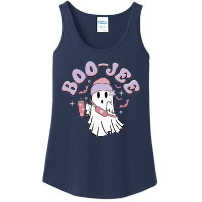 Funny Halloween Boo Jee Ghost Ladies Essential Tank