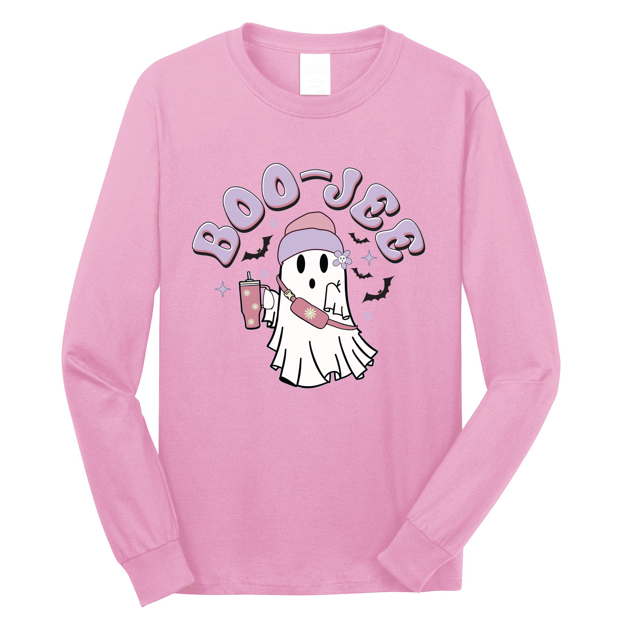 Funny Halloween Boo Jee Ghost Long Sleeve Shirt