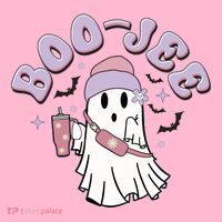Funny Halloween Boo Jee Ghost Toddler T-Shirt