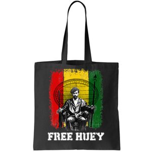 Free Huey Black History African Roots Empowerment Tote Bag