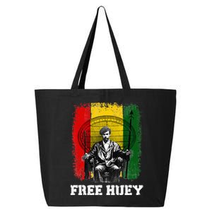 Free Huey Black History African Roots Empowerment 25L Jumbo Tote