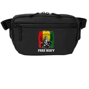 Free Huey Black History African Roots Empowerment Crossbody Pack