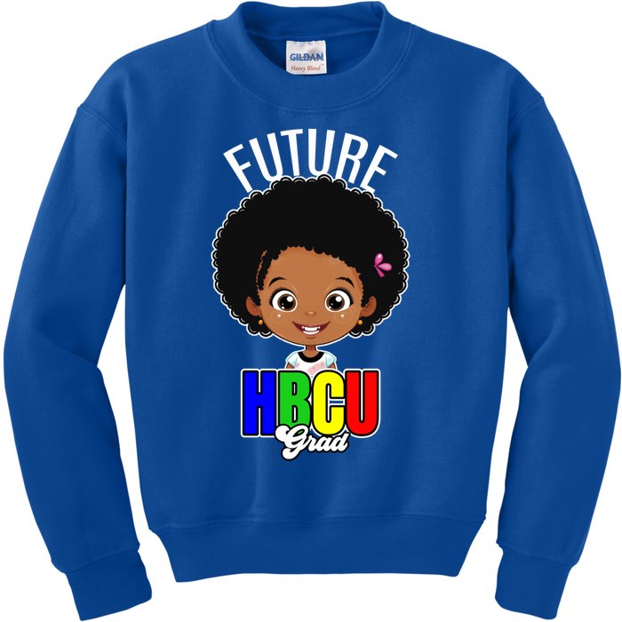 Future Historically Black College University Student Hbcu Cute Gift Kids Sweatshirt