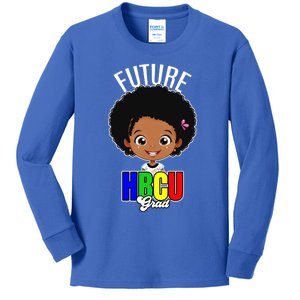 Future Historically Black College University Student Hbcu Cute Gift Kids Long Sleeve Shirt