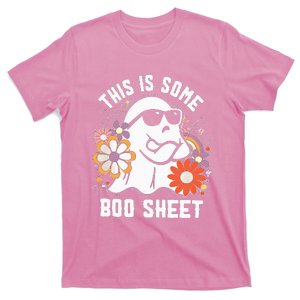 Funny Halloween Boo Ghost Costume This is Some Boo Sheet T-Shirt