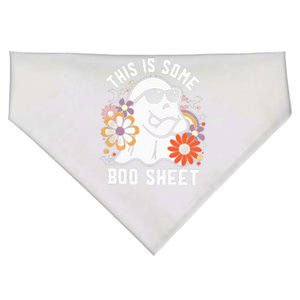 Funny Halloween Boo Ghost Costume This is Some Boo Sheet USA-Made Doggie Bandana