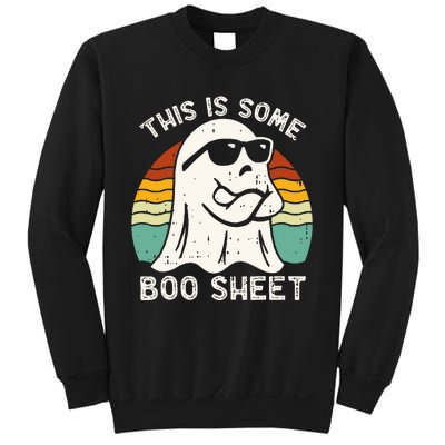 Funny Halloween Boo Ghost Costume This Is Some Boo Sheet Sweatshirt