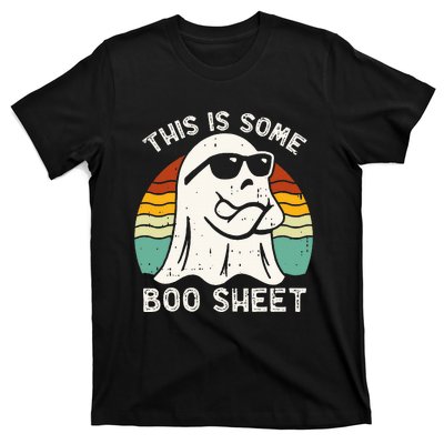 Funny Halloween Boo Ghost Costume This Is Some Boo Sheet T-Shirt