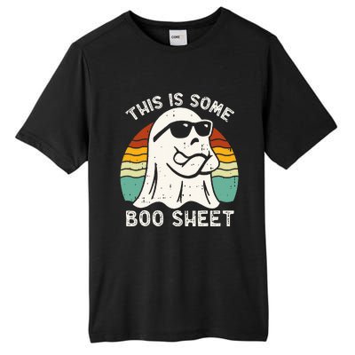 Funny Halloween Boo Ghost Costume This Is Some Boo Sheet Tall Fusion ChromaSoft Performance T-Shirt