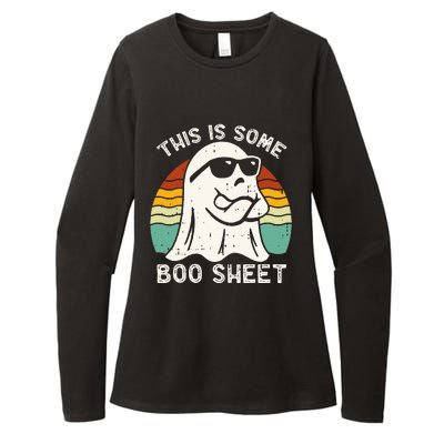 Funny Halloween Boo Ghost Costume This Is Some Boo Sheet Womens CVC Long Sleeve Shirt