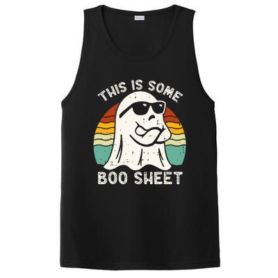 Funny Halloween Boo Ghost Costume This Is Some Boo Sheet PosiCharge Competitor Tank