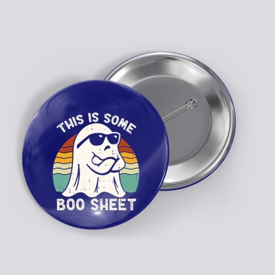 Funny Halloween Boo Ghost Costume This Is Some Boo Sheet Great Gift Button