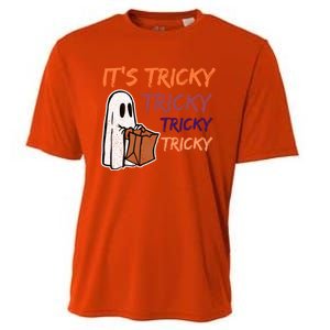 Funny Halloween Boo ItS Tricky Tricky Tricky Gift Cooling Performance Crew T-Shirt