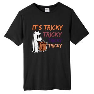 Funny Halloween Boo ItS Tricky Tricky Tricky Gift Tall Fusion ChromaSoft Performance T-Shirt