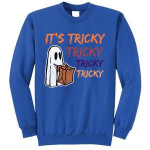 Funny Halloween Boo ItS Tricky Tricky Tricky Gift Sweatshirt