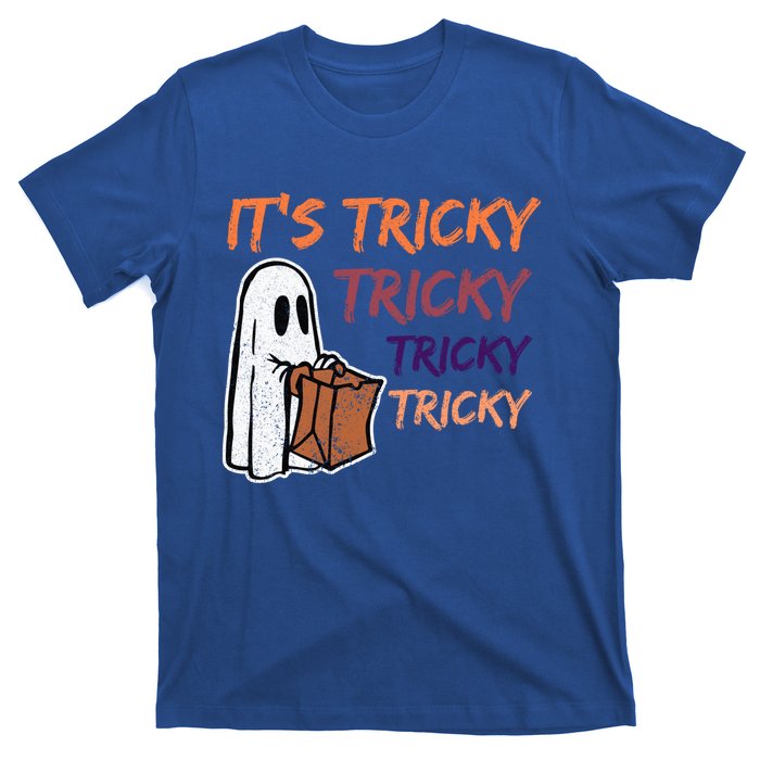 Funny Halloween Boo ItS Tricky Tricky Tricky Gift T-Shirt