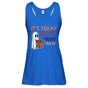 Funny Halloween Boo ItS Tricky Tricky Tricky Gift Ladies Essential Flowy Tank