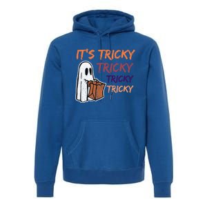 Funny Halloween Boo ItS Tricky Tricky Tricky Gift Premium Hoodie