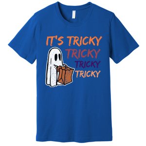 Funny Halloween Boo ItS Tricky Tricky Tricky Gift Premium T-Shirt