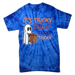 Funny Halloween Boo ItS Tricky Tricky Tricky Gift Tie-Dye T-Shirt