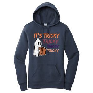 Funny Halloween Boo ItS Tricky Tricky Tricky Gift Women's Pullover Hoodie