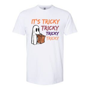 Funny Halloween Boo ItS Tricky Tricky Tricky Gift Softstyle CVC T-Shirt