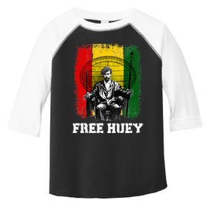 Free Huey Black History & African Roots Afro Empowerment Toddler Fine Jersey T-Shirt