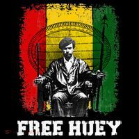 Free Huey Black History & African Roots Afro Empowerment Kids T-Shirt