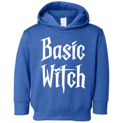 Funny Halloween Basic Witch Gift Toddler Hoodie