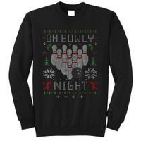 Festive Holiday Bowling Sweater Fun and Quirky Design Sweatshirt