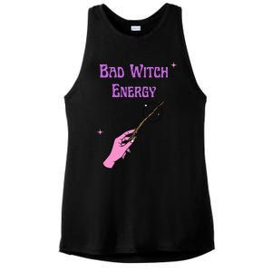 Funny Halloween Bad Witch Energy Cool Design Gift Ladies PosiCharge Tri-Blend Wicking Tank