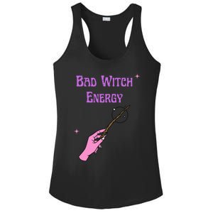 Funny Halloween Bad Witch Energy Cool Design Gift Ladies PosiCharge Competitor Racerback Tank