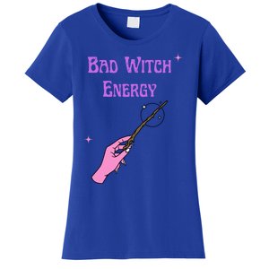 Funny Halloween Bad Witch Energy Cool Design Gift Women's T-Shirt