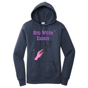 Funny Halloween Bad Witch Energy Cool Design Gift Women's Pullover Hoodie