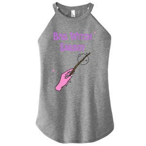 Funny Halloween Bad Witch Energy Cool Design Gift Women's Perfect Tri Rocker Tank