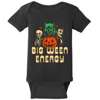 Funny Halloween Big Ween Energy Baby Bodysuit