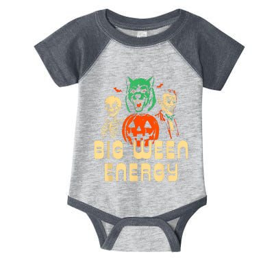 Funny Halloween Big Ween Energy Infant Baby Jersey Bodysuit