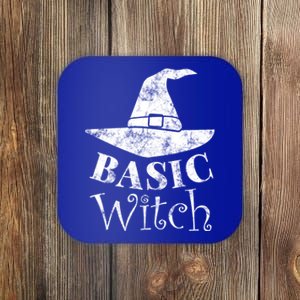 Funny Halloween Basic Witch Lazy Last Minute Costume Gift Coaster