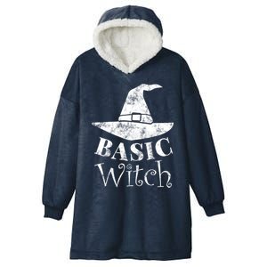 Funny Halloween Basic Witch Lazy Last Minute Costume Gift Hooded Wearable Blanket