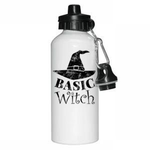 Funny Halloween Basic Witch Lazy Last Minute Costume Gift Aluminum Water Bottle