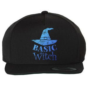 Funny Halloween Basic Witch Lazy Last Minute Costume Gift Wool Snapback Cap