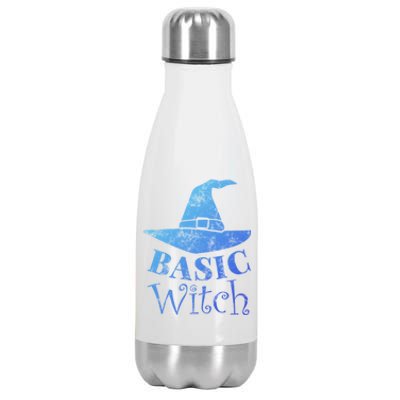 Funny Halloween Basic Witch Lazy Last Minute Costume Gift Stainless Steel Insulated Water Bottle