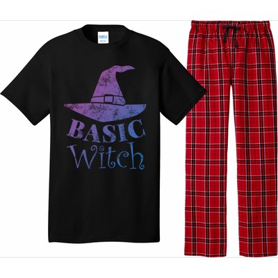 Funny Halloween Basic Witch Lazy Last Minute Costume Gift Pajama Set