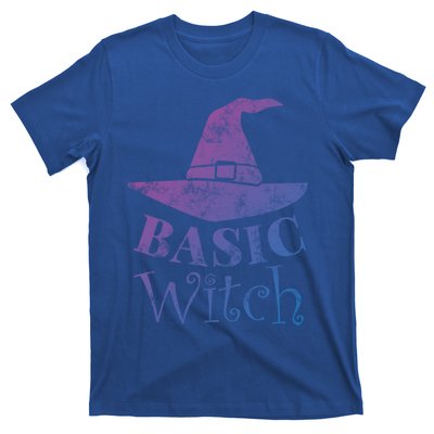 Funny Halloween Basic Witch Lazy Last Minute Costume Gift T-Shirt