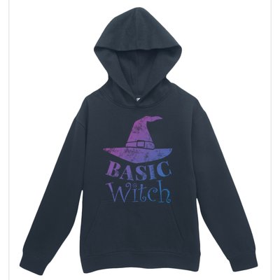 Funny Halloween Basic Witch Lazy Last Minute Costume Gift Urban Pullover Hoodie