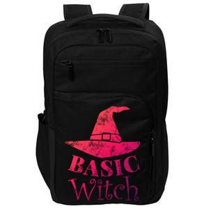 Funny Halloween Basic Witch Lazy Last Minute Costume Gift Impact Tech Backpack