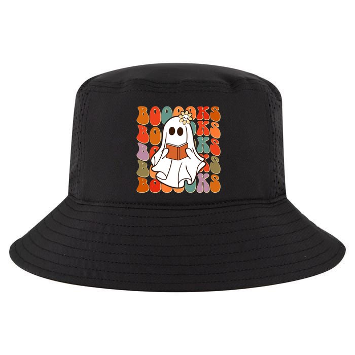 Funny Halloween Booooks Cute Book Lover Ghost Cool Comfort Performance Bucket Hat