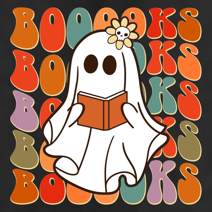 Funny Halloween Booooks Cute Book Lover Ghost Cool Comfort Performance Bucket Hat